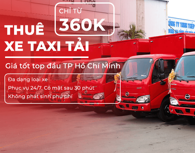 Cho thuê xe Taxi tải tại TP Hồ Chí Minh - Mobile